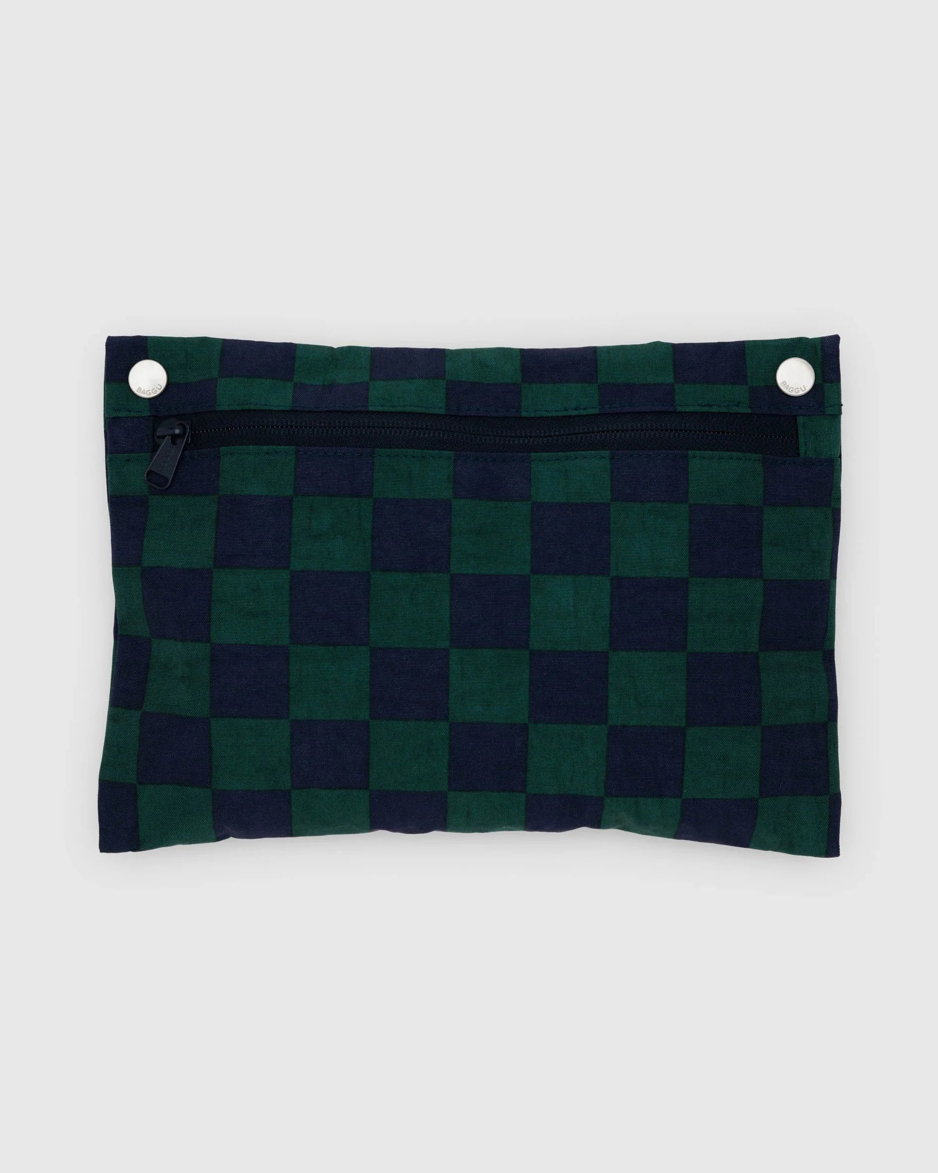 Travel Cloud Bag - Navy Green Check