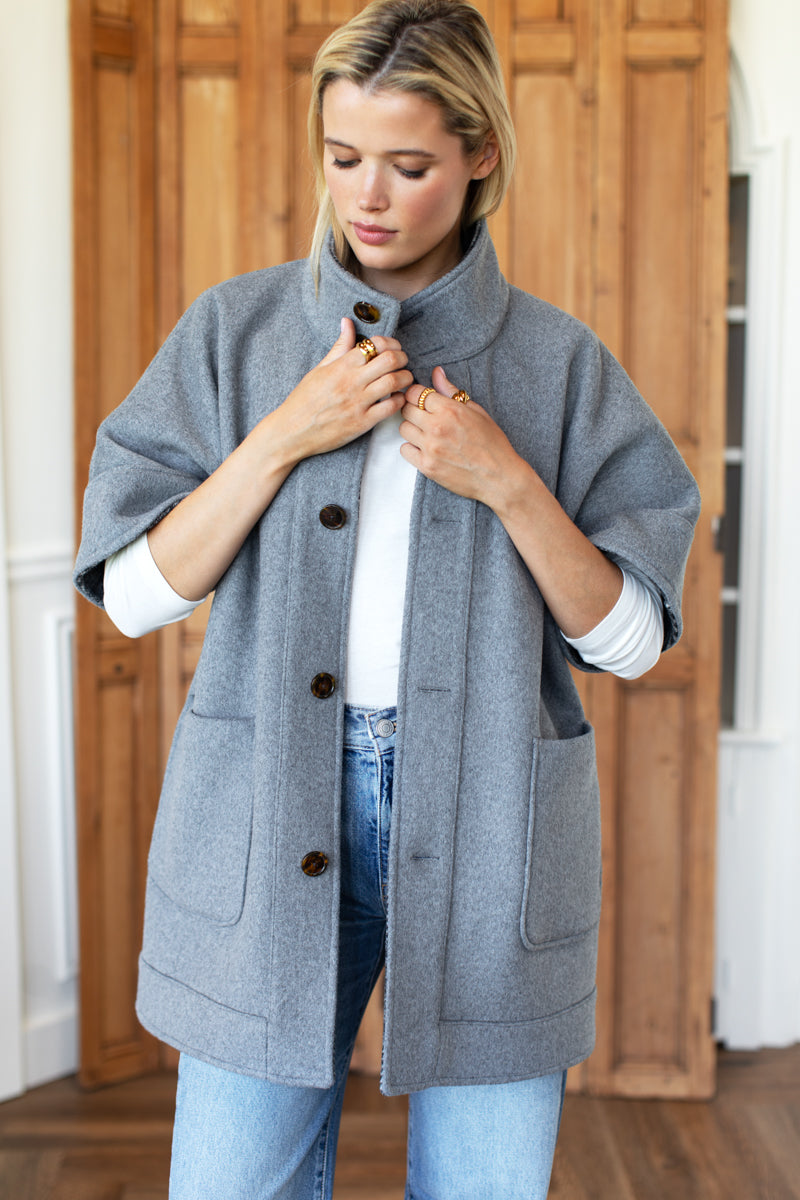 Reversible Topper Coat - Arlo Plaid