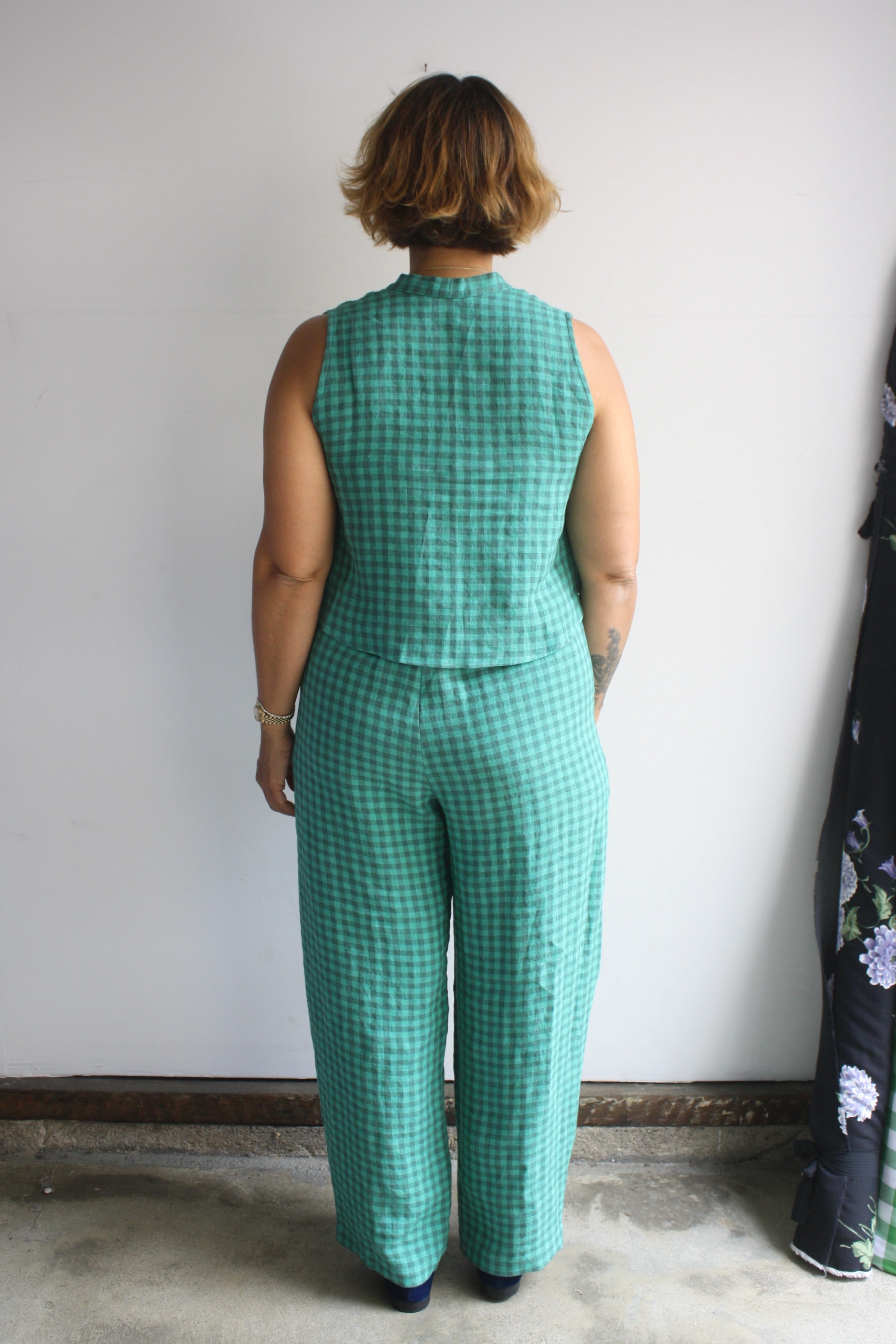 Oli Top & Maurice Pants - Jade Check