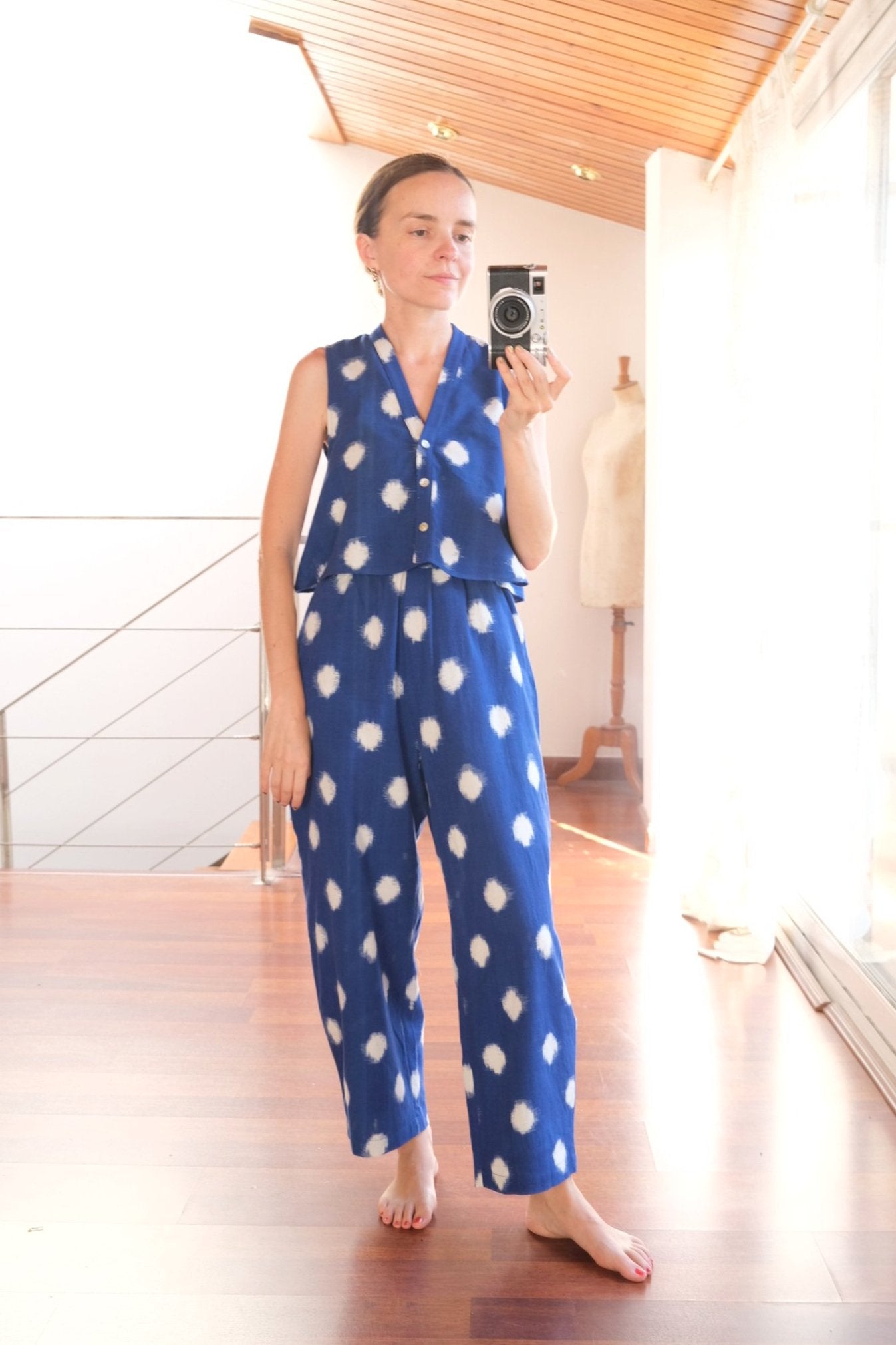 Oli Top & Maurice Pants - Jade Check