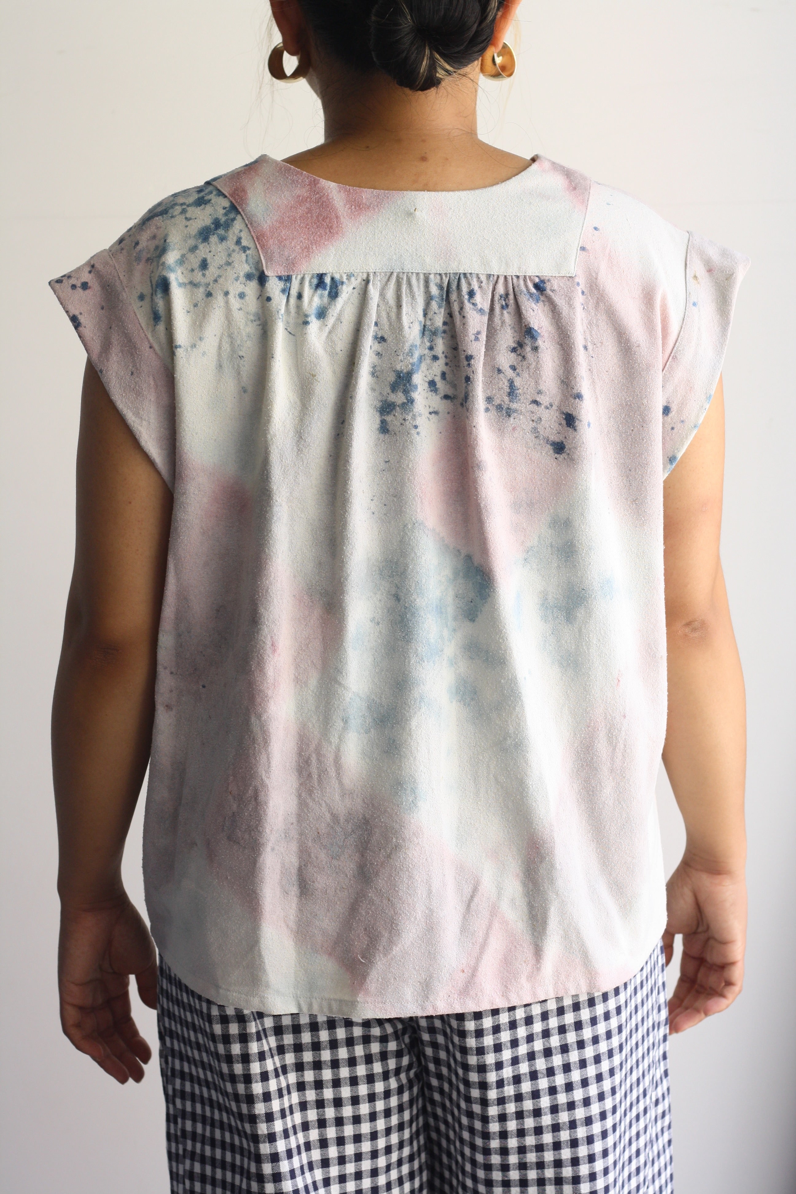 Jenny Top - Dyed Raw Silk - Large 2