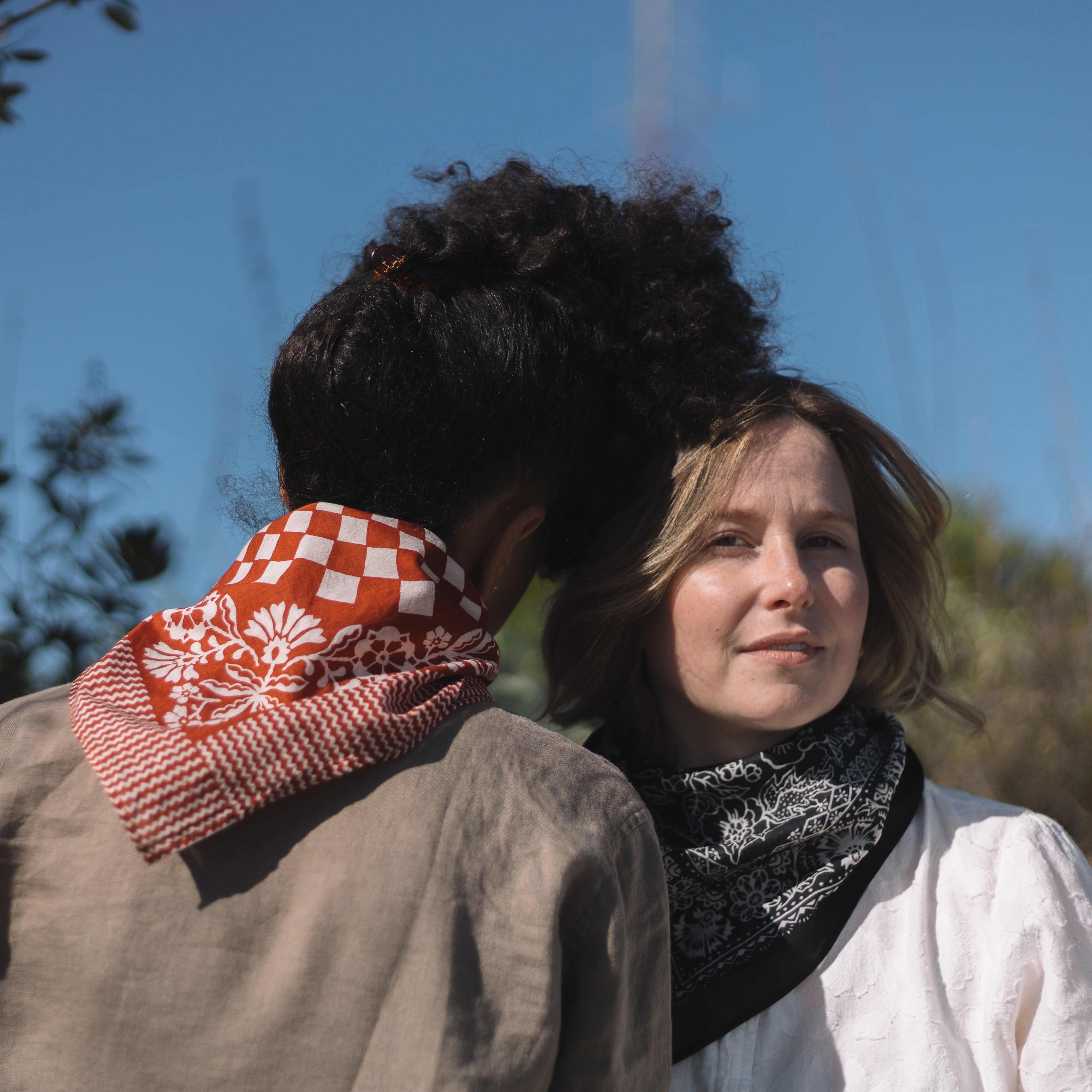 Cotton Bandana - Chili Sundial