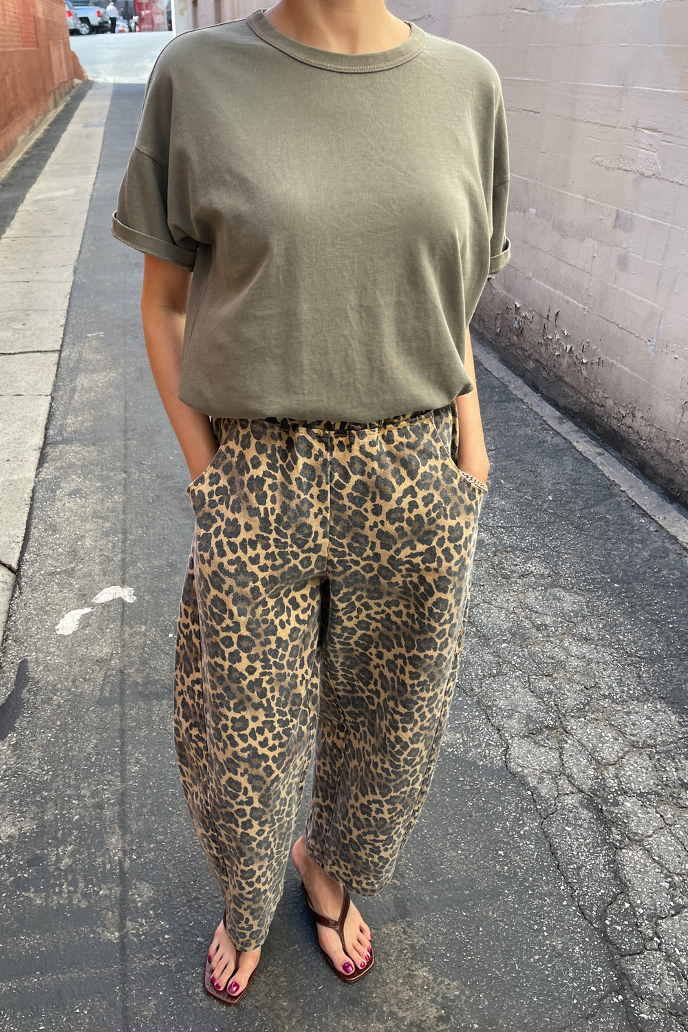 Arc Pants - Leopard