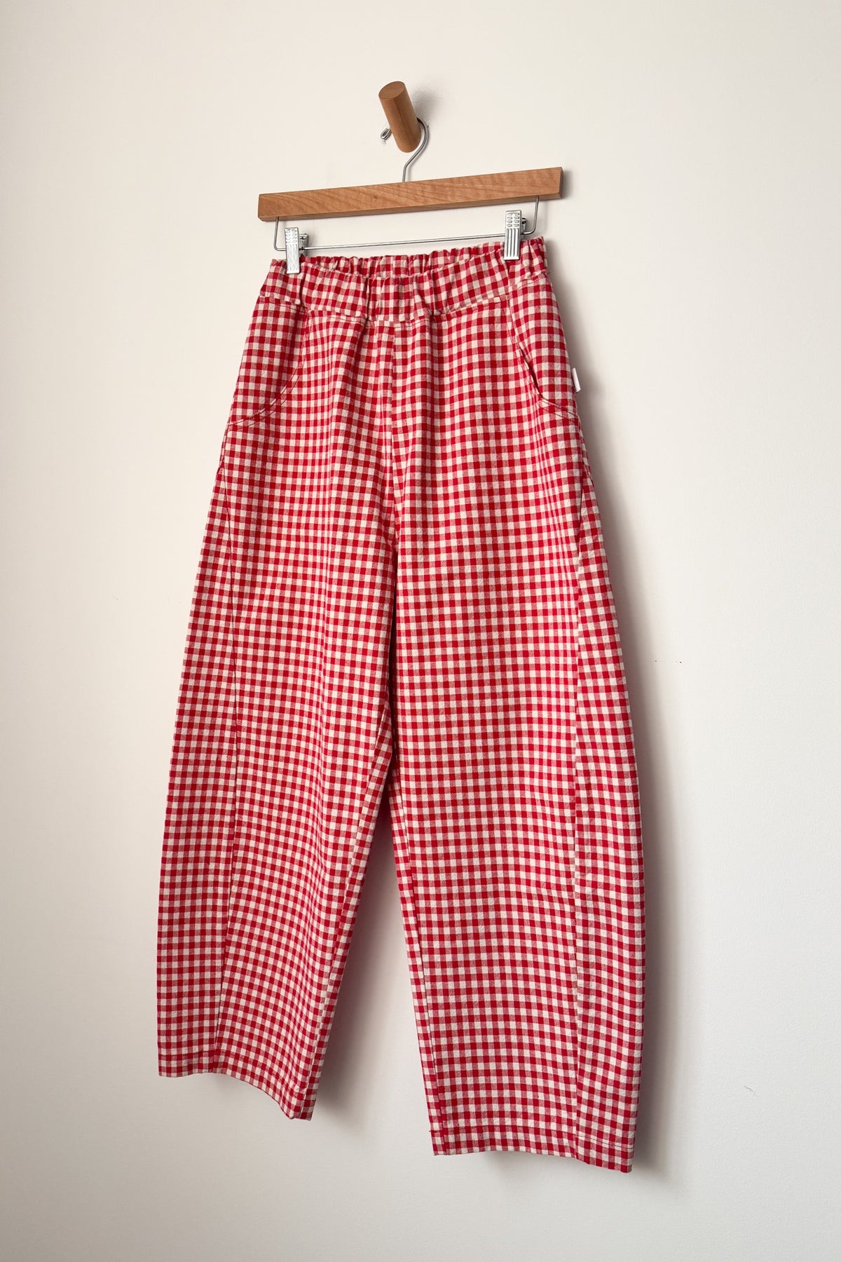 Arc Pants - Red Gingham