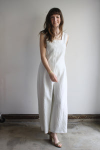 SAMPLE Blythe Jumpsuit - Bone Linen