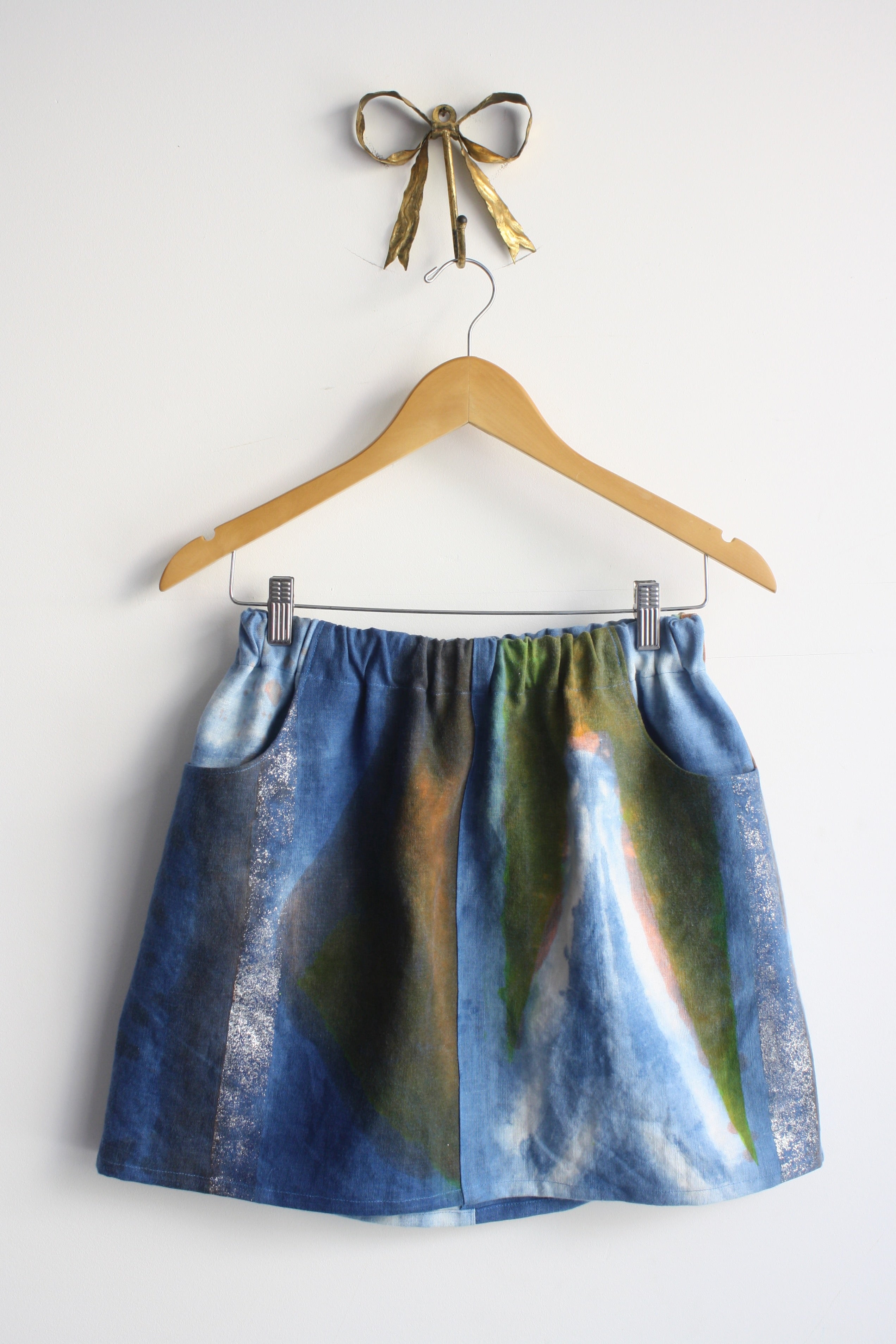 Claire Mini - Dye & Glitter Linen - Small 1