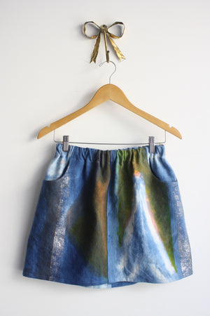 Claire Mini - Dye & Glitter Linen - Small 1