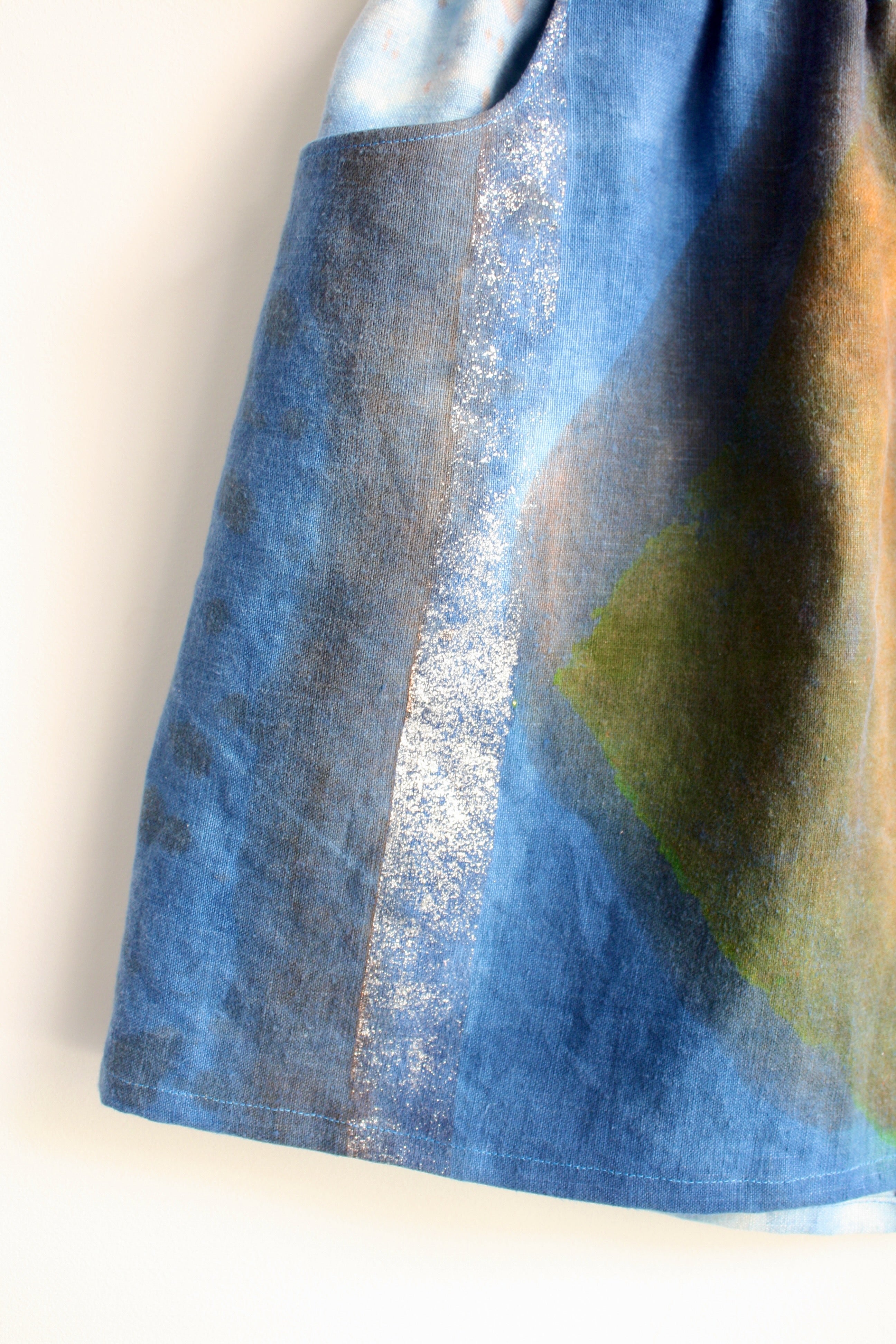 Claire Mini - Dye & Glitter Linen - Small 1