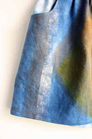 Claire Mini - Dye & Glitter Linen - Small 1
