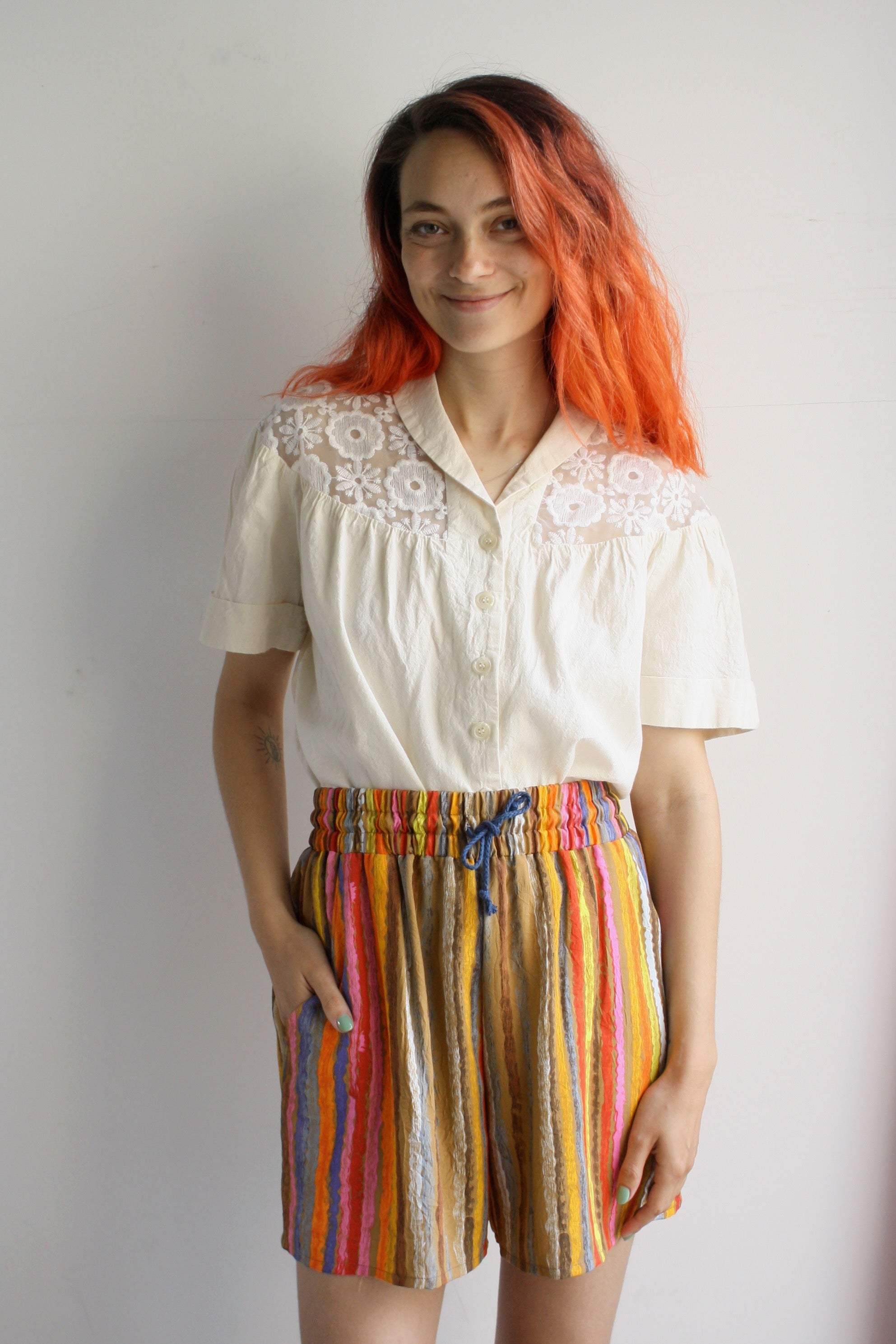 Gemma Blouse - Dandelion Puff