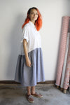 Hedy Dress 11 - Squiggle/Black Gingham