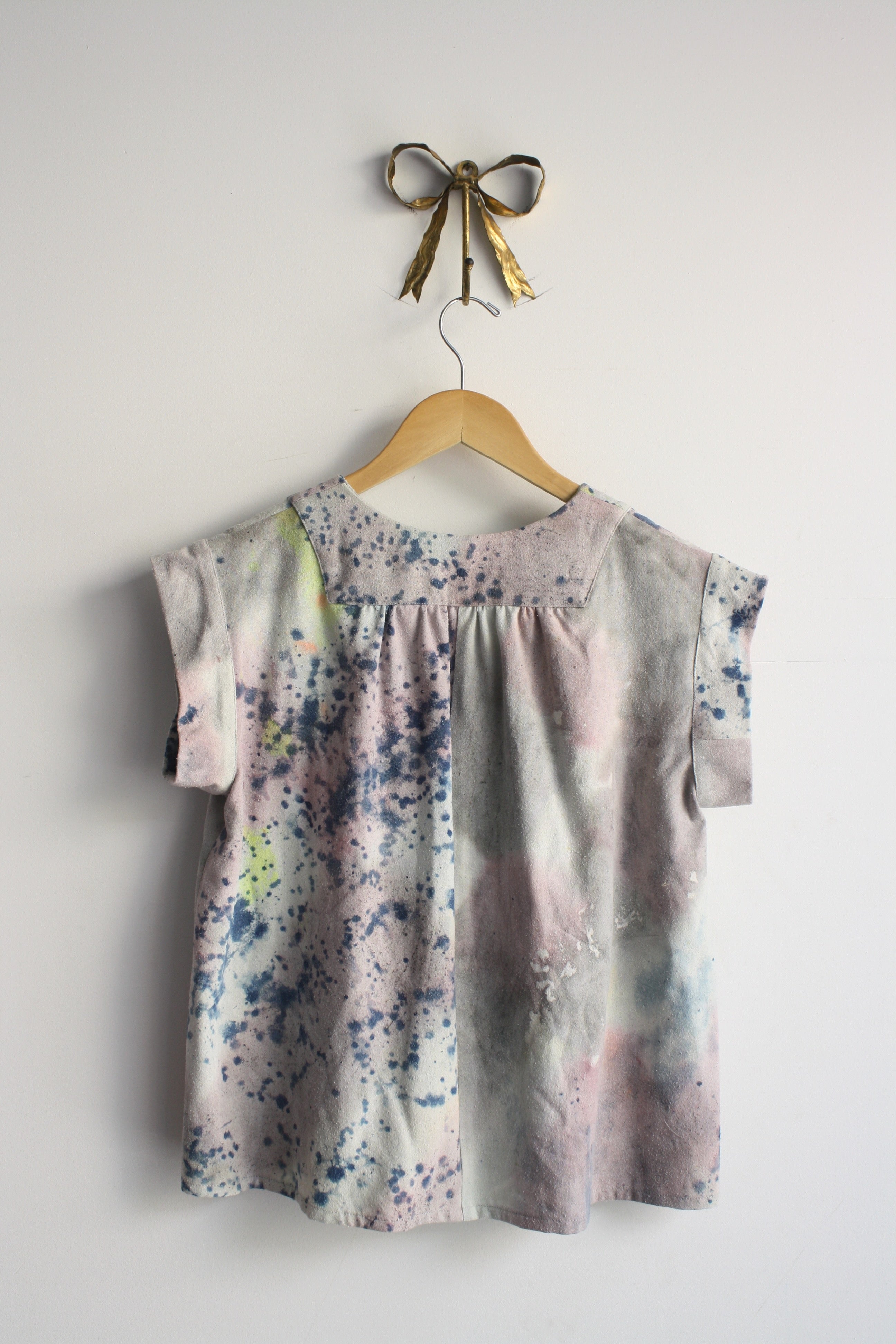 Jenny Top - Dyed Raw Silk - X-Small 1