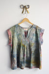 Jenny Top - Dyed Raw Silk - Large 1