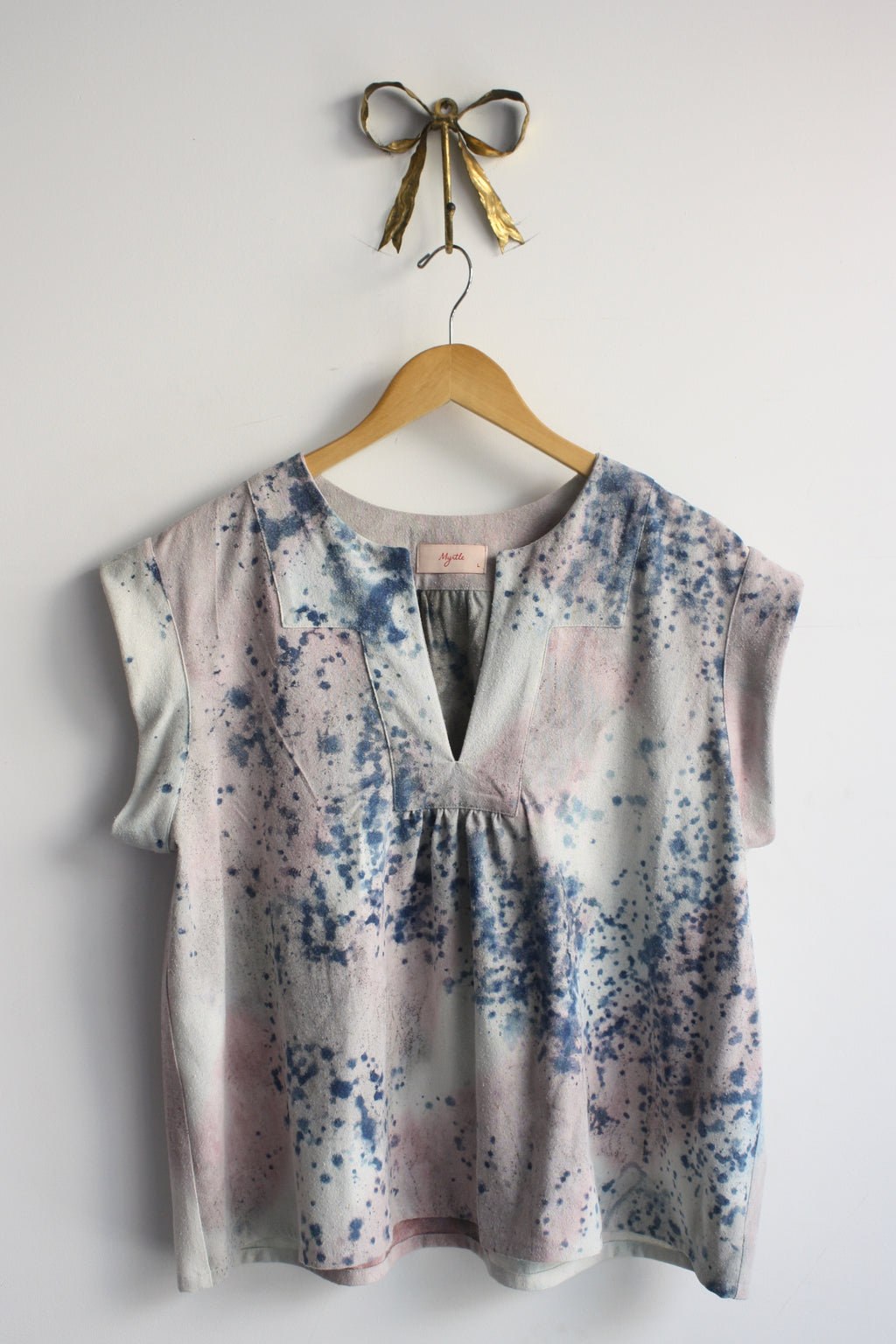 Jenny Top - Dyed Raw Silk - Large 2