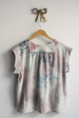 Jenny Top - Dyed Raw Silk - Large 2