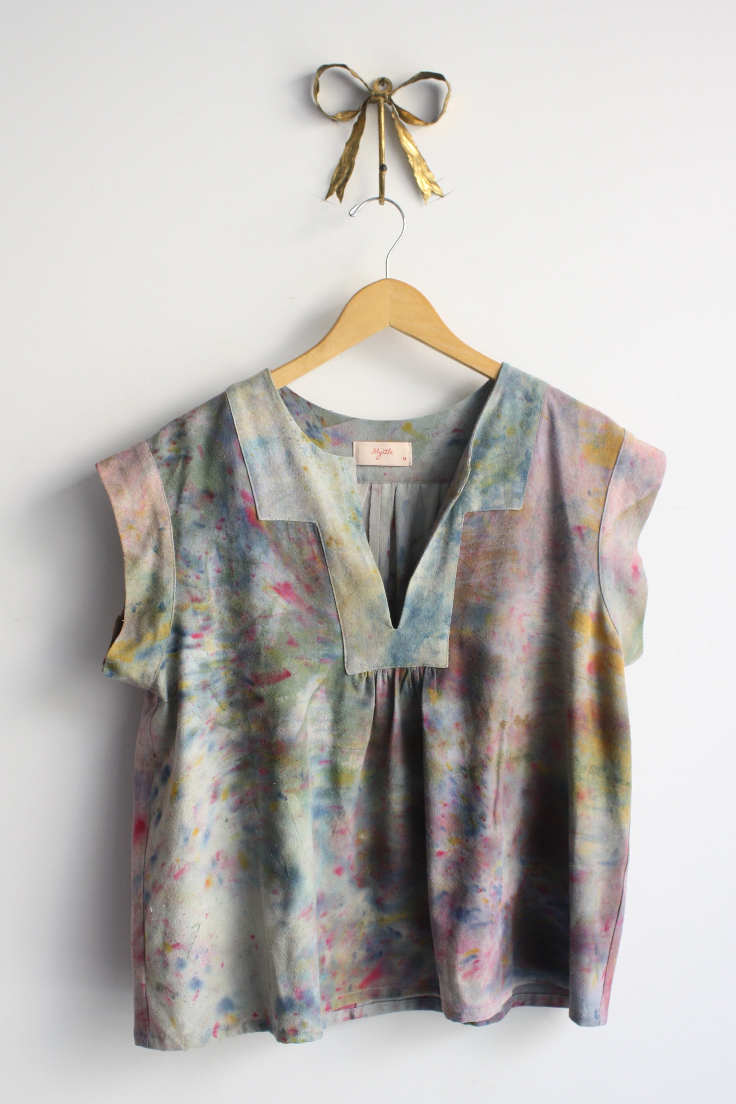 Jenny Top - Dyed Raw Silk - Medium 1