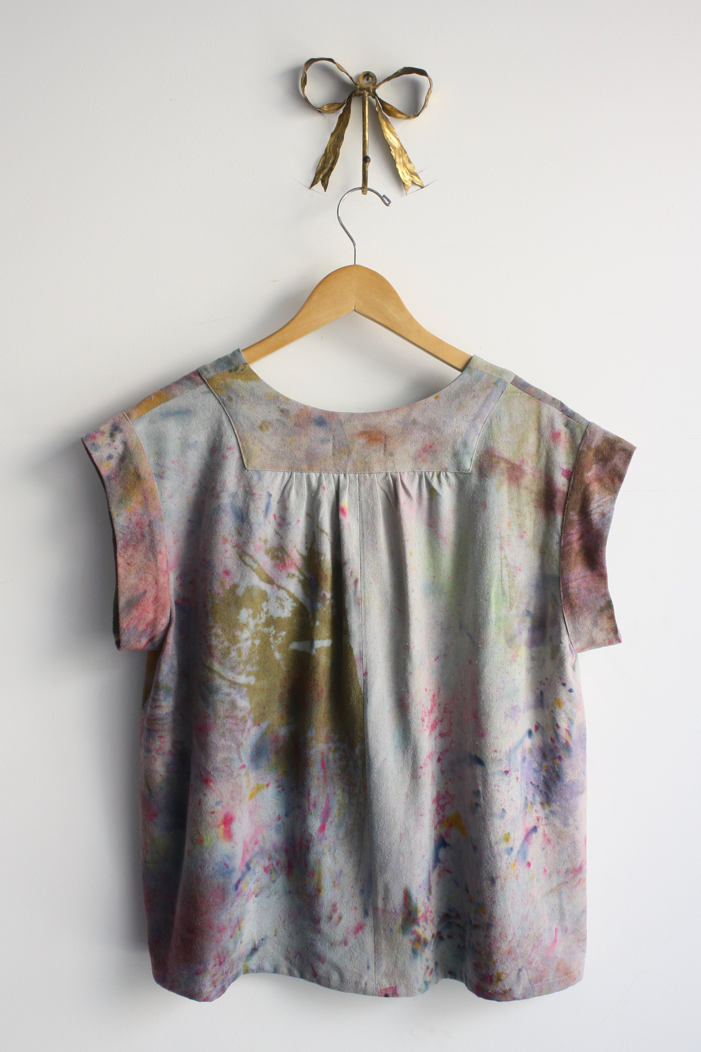 Jenny Top - Dyed Raw Silk - Medium 1