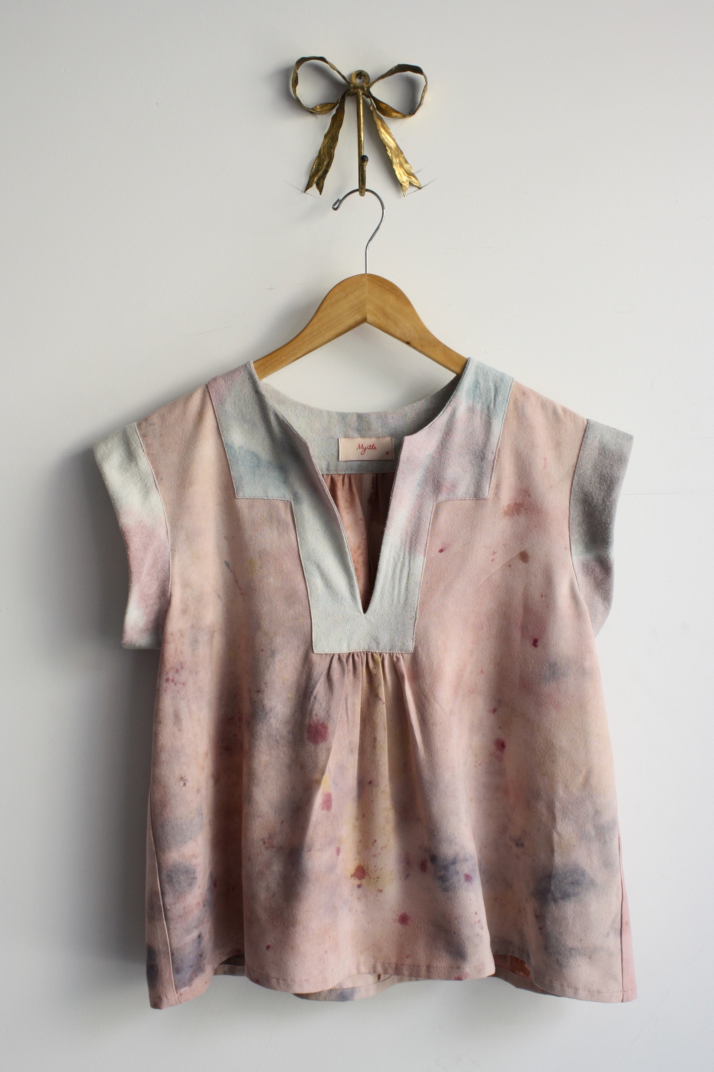 Jenny Top - Dyed Raw Silk - Small 2