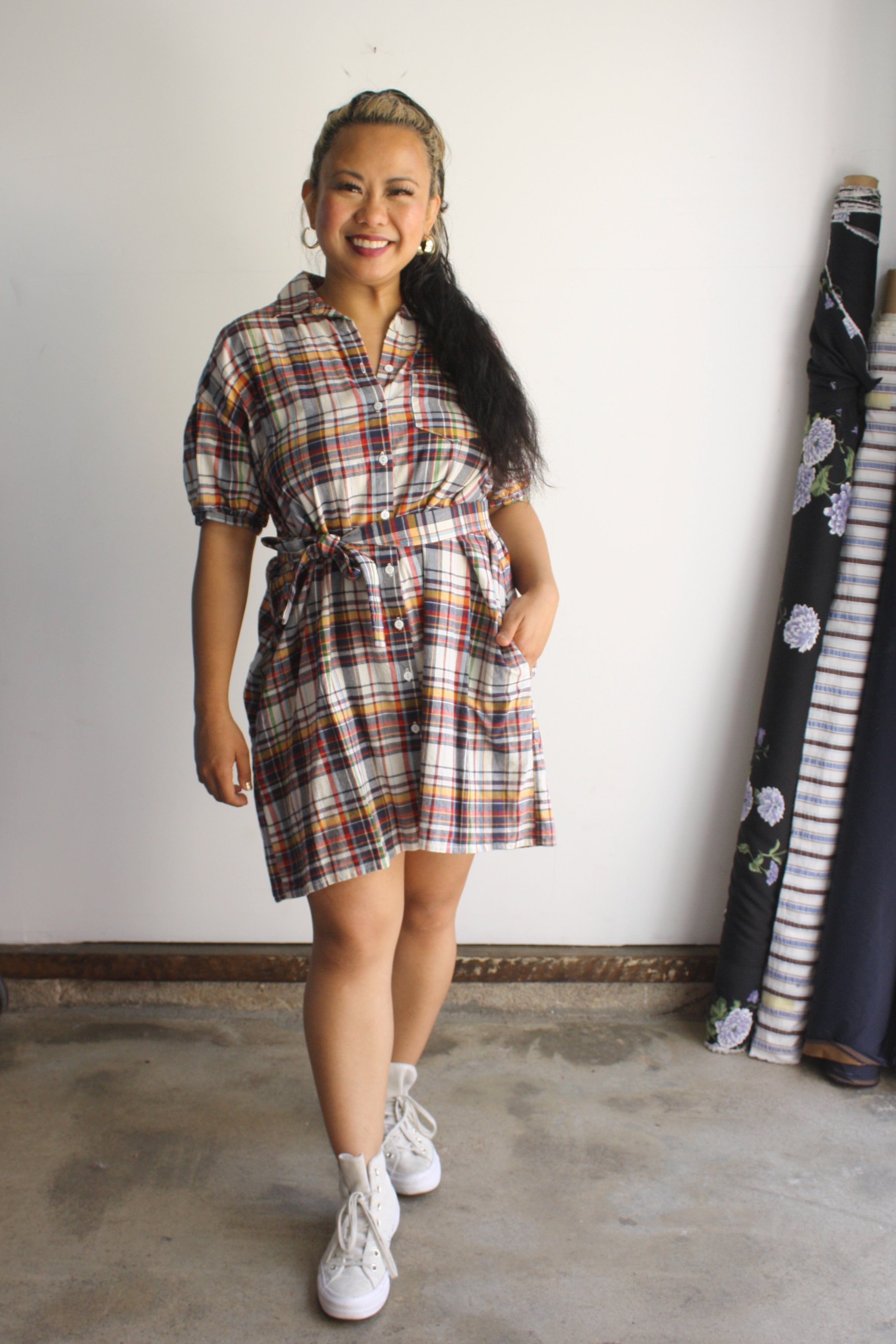 Kiki Dress - August Plaid