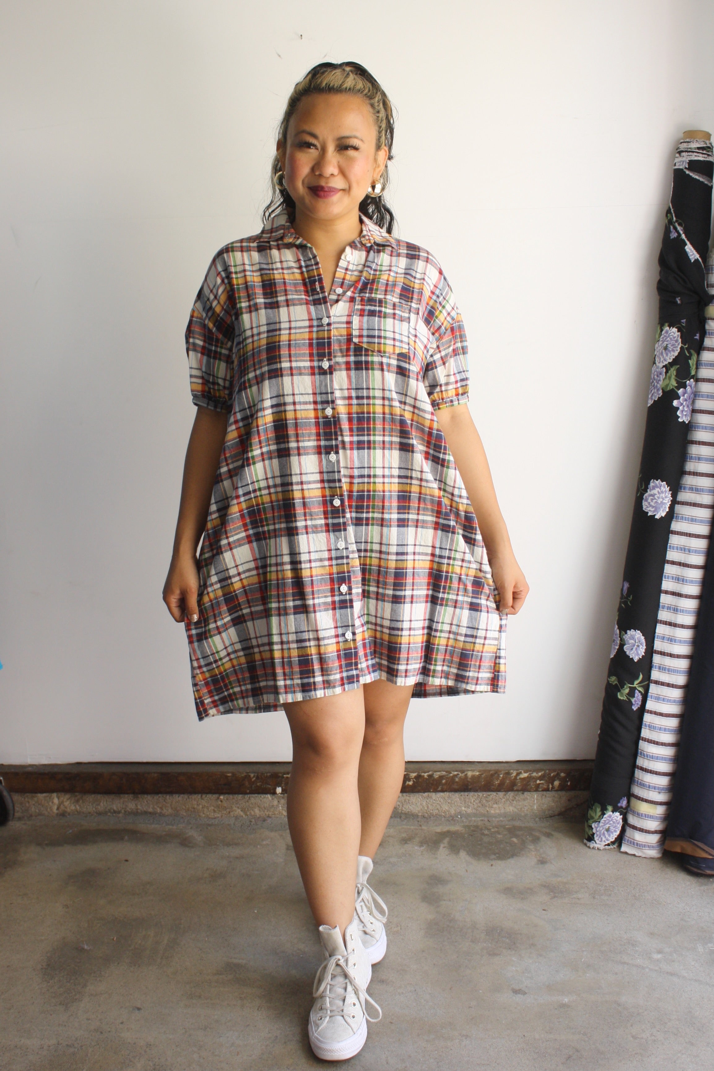 Kiki Dress - August Plaid