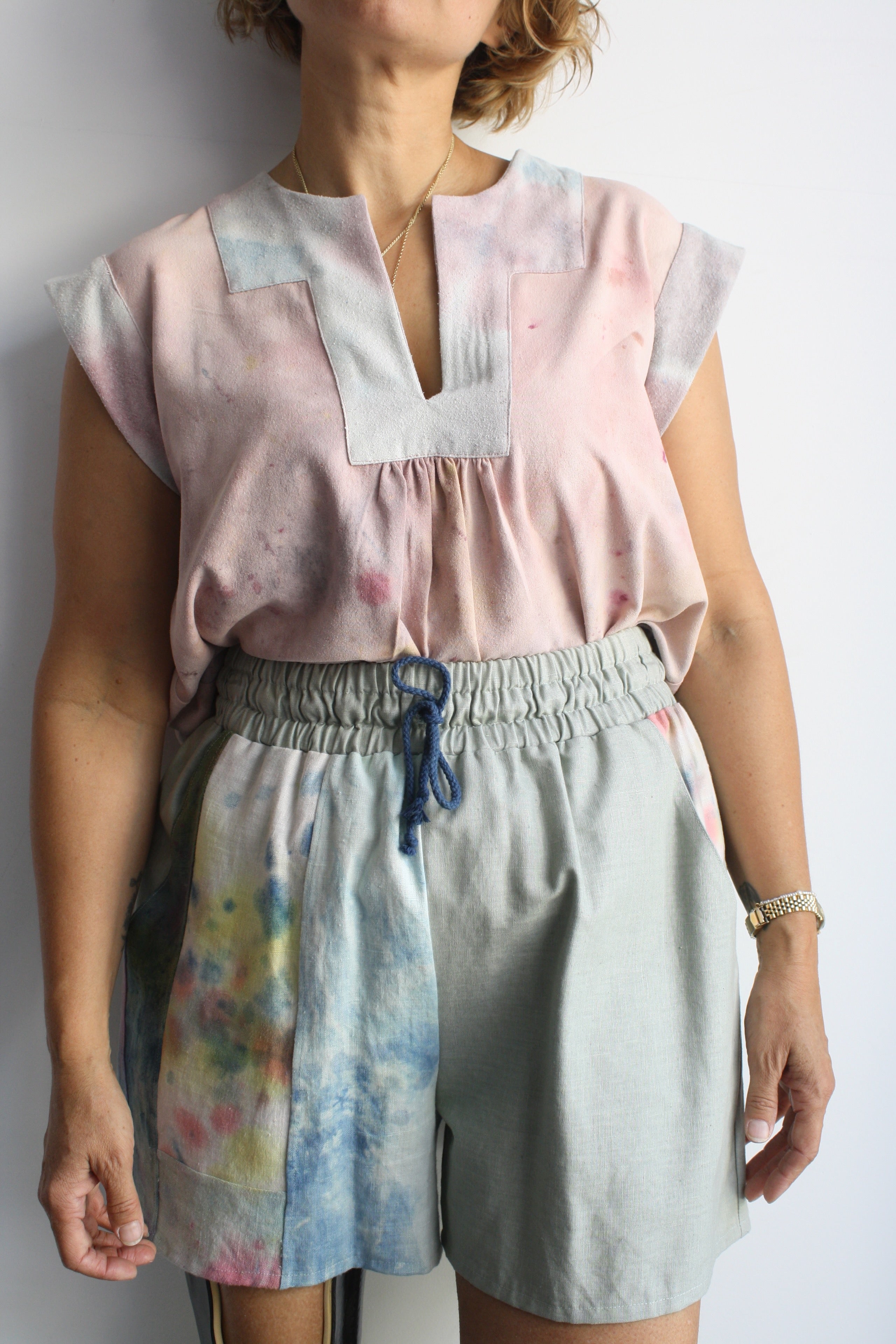 Jenny Top - Dyed Raw Silk - Small 2