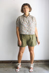 Claire Shorts - Golden Olive Twill