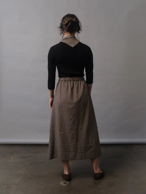 Isla Skirt - Harvest Gingham