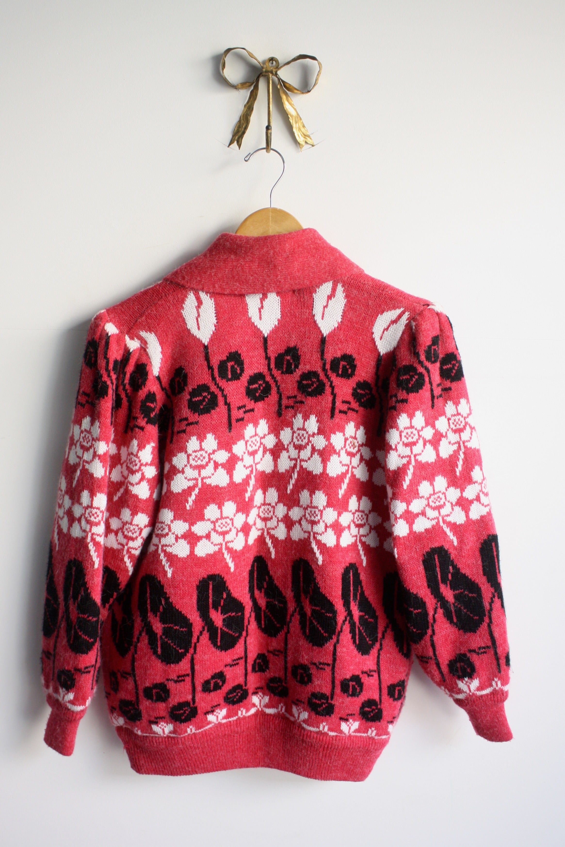 Cardigan with Quilted Shell Lining