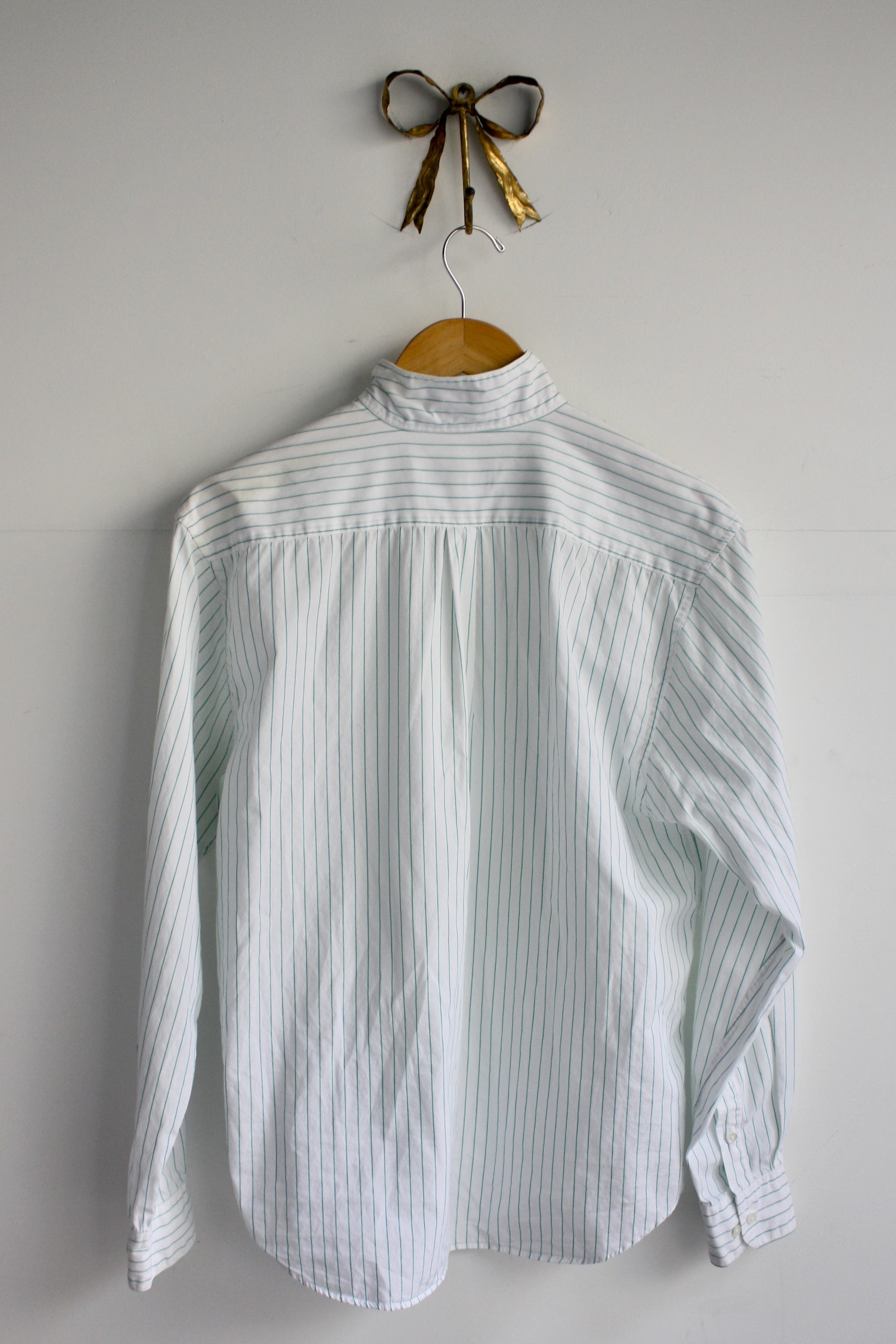 Stand Collar Shirt - Green