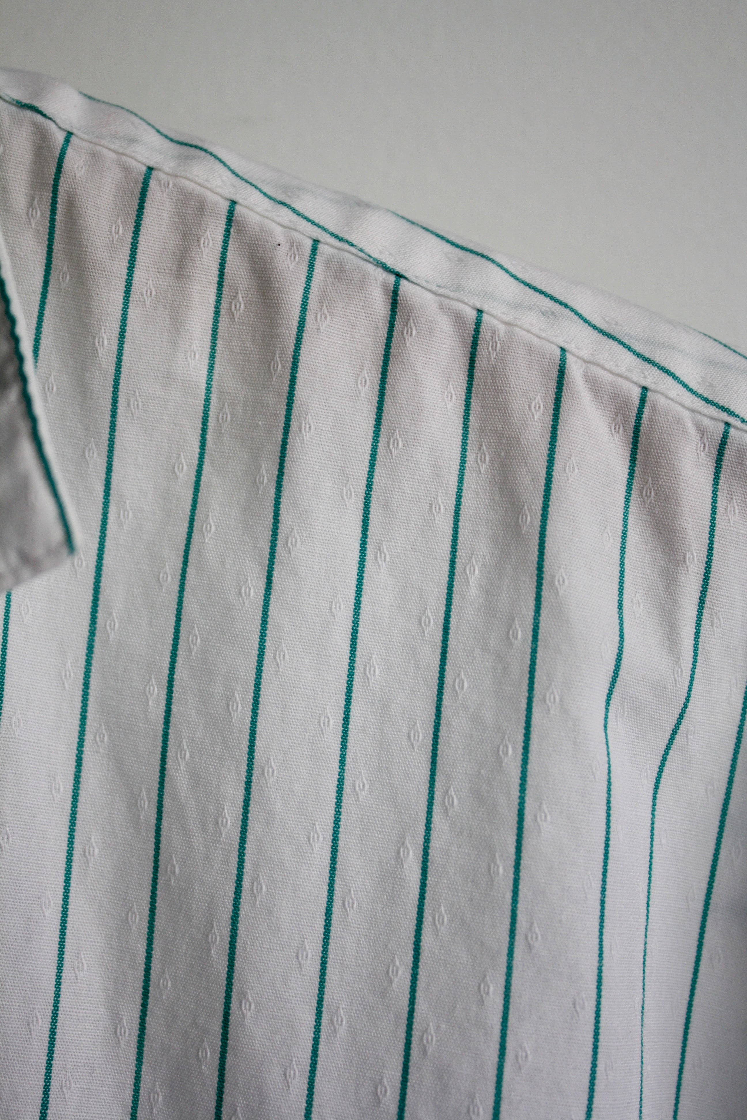 Stand Collar Shirt - Green