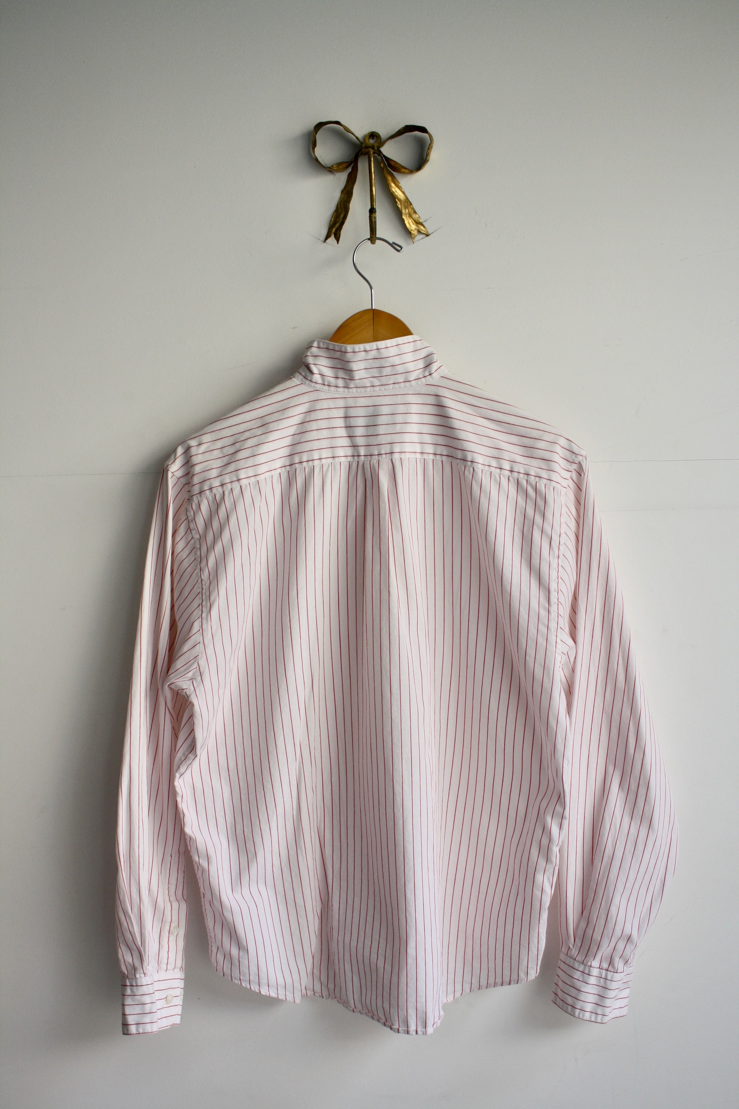 Stand Collar Shirt - Red