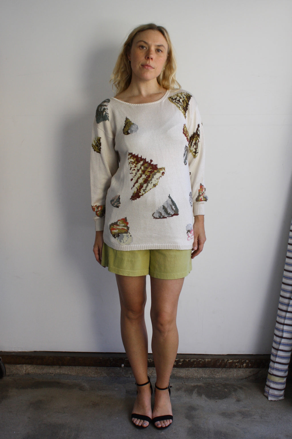 Silk Seashell Sweater