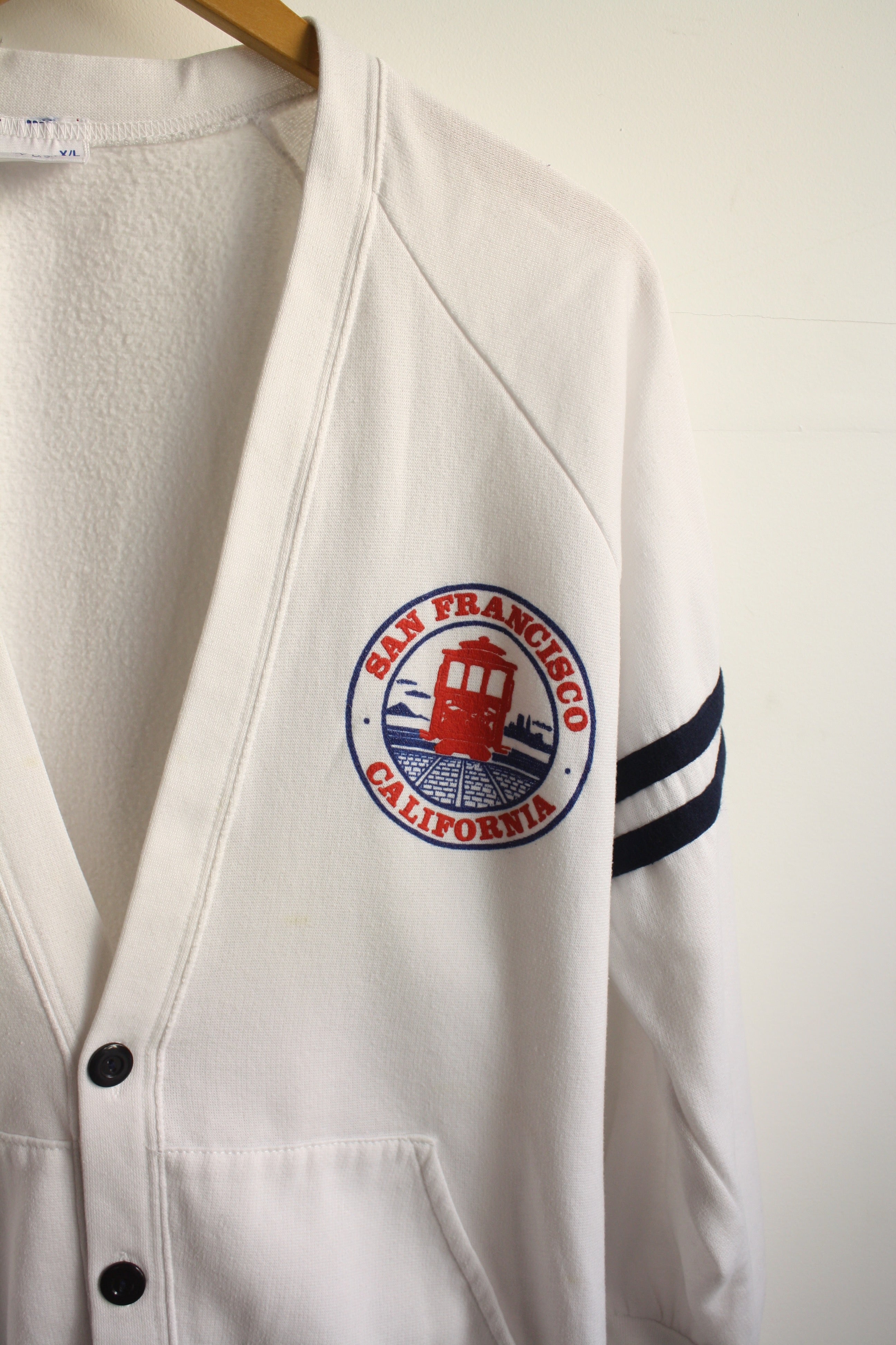 SF Sweatshirt Cardigan