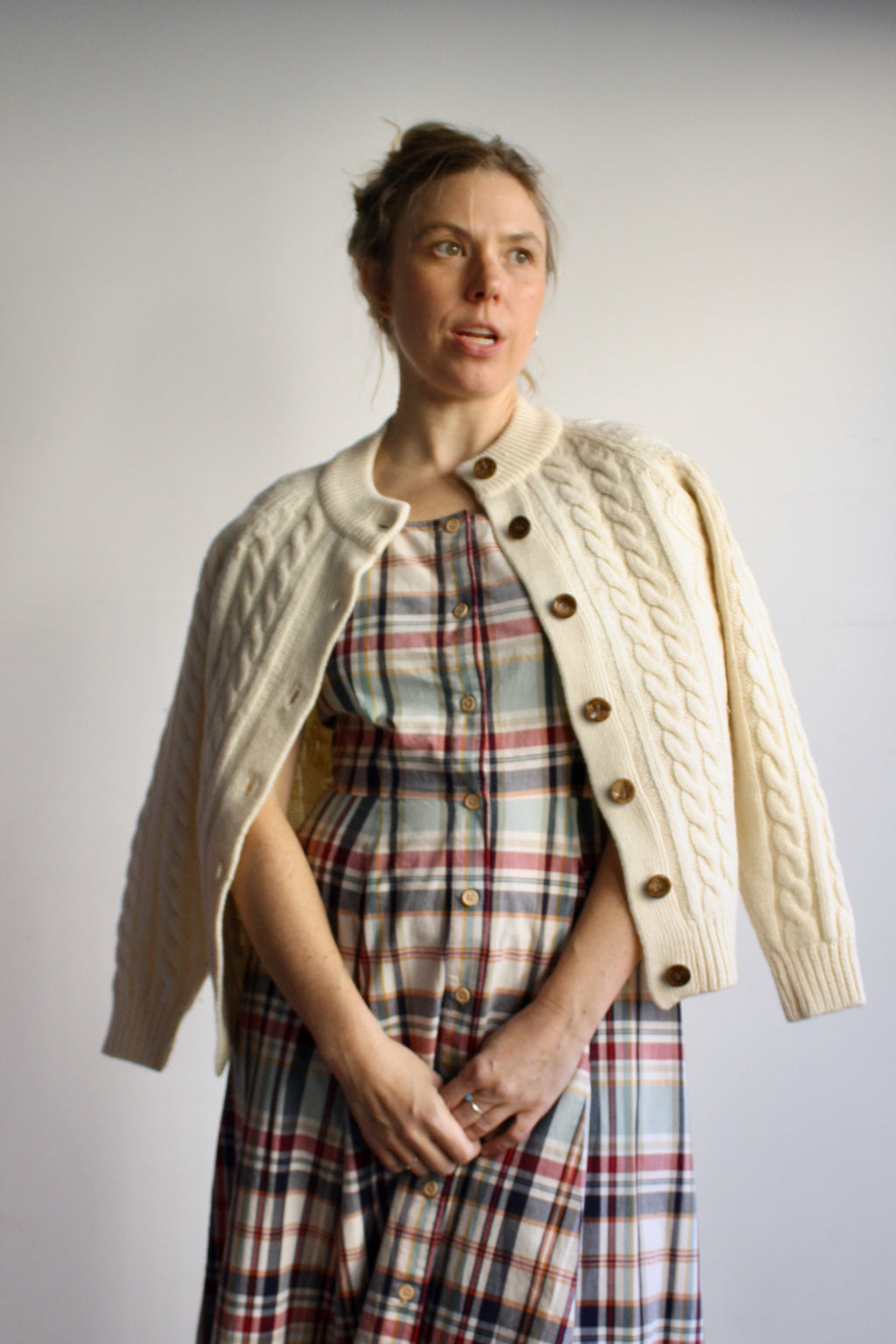 Classic Cable Cardigan