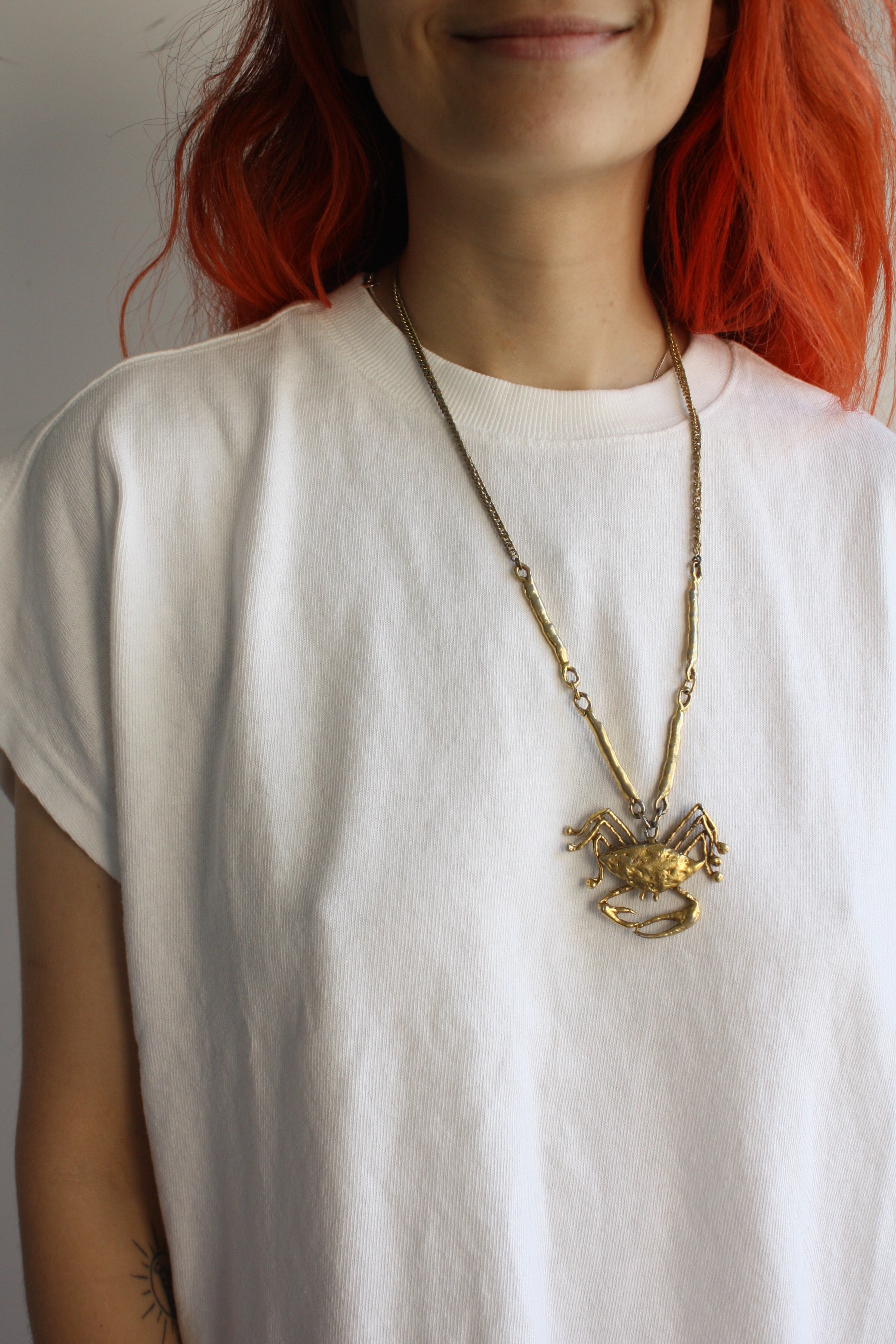 Crab/Cancer Necklace