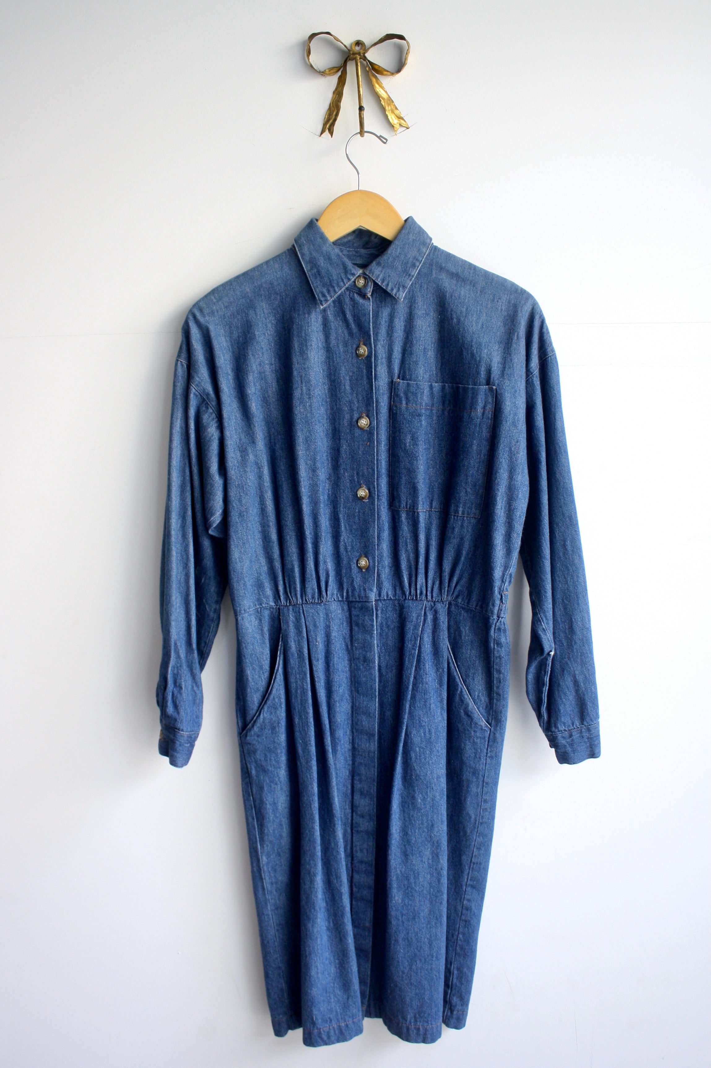Denim Shirtdress