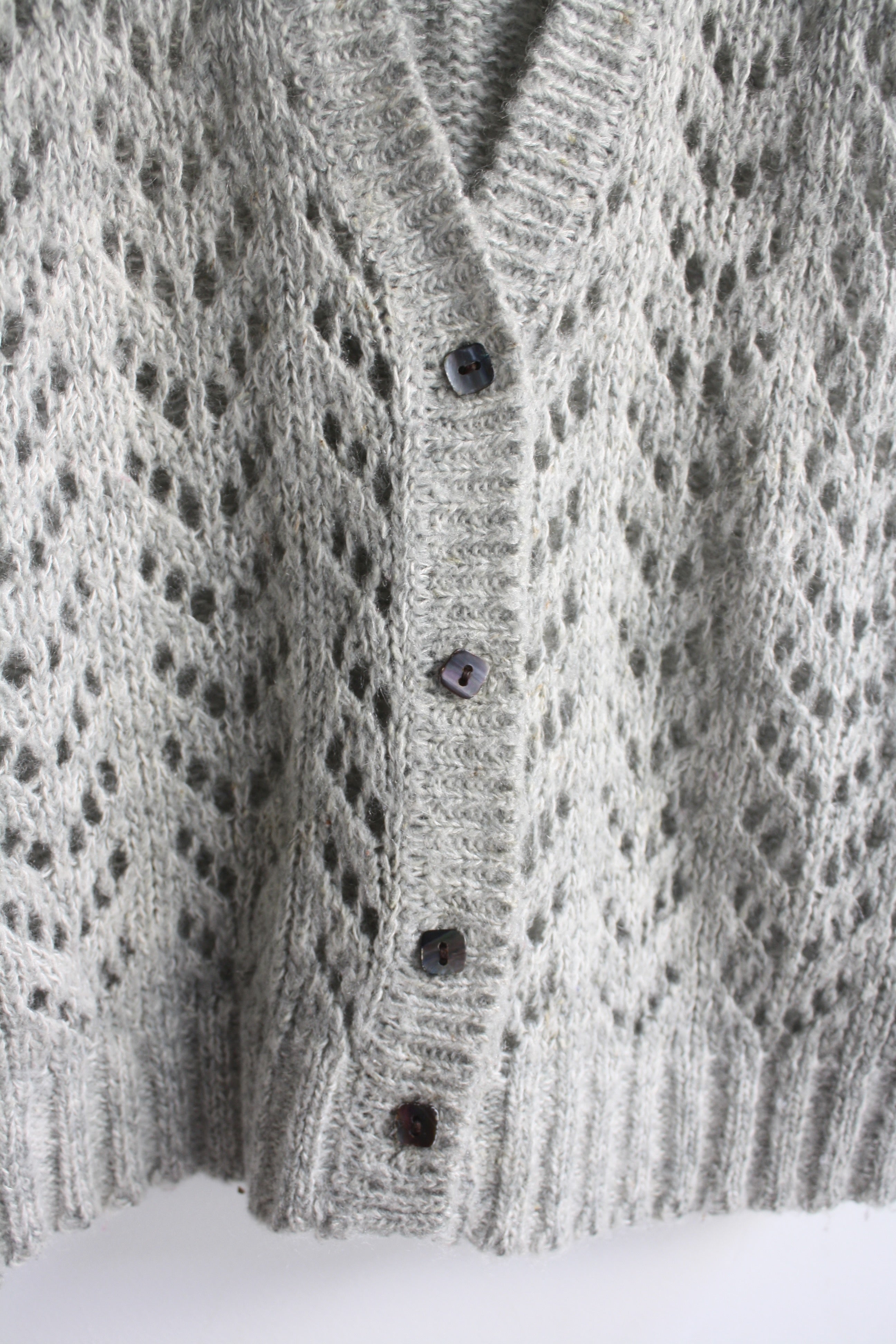 Openwork Sweater Vest
