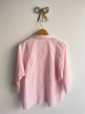 Pink Stripe Blouse