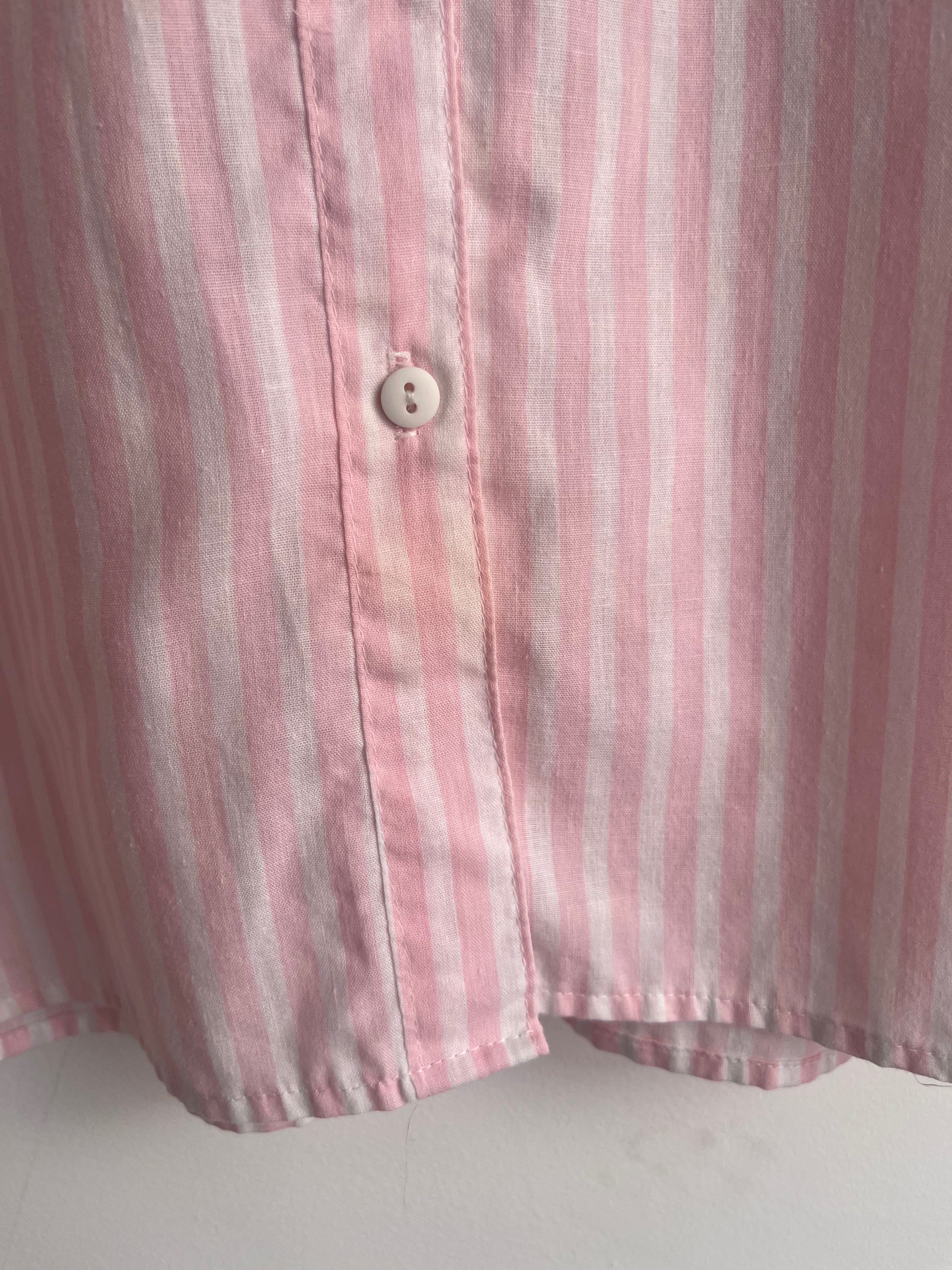 Pink Stripe Blouse