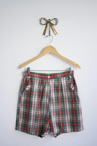 Plaid Shorts