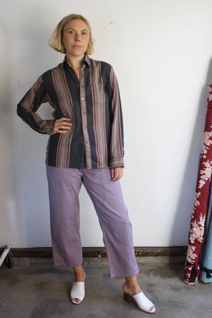 Dark Sheer Stripe Buttondown