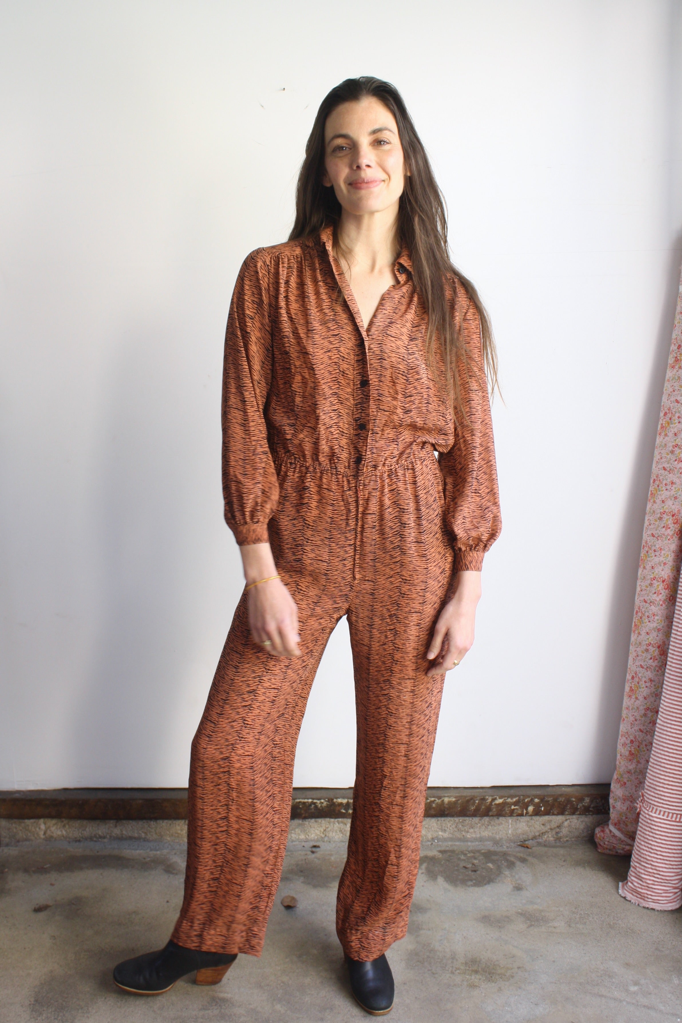 Tiger Stripe Jumpsuit