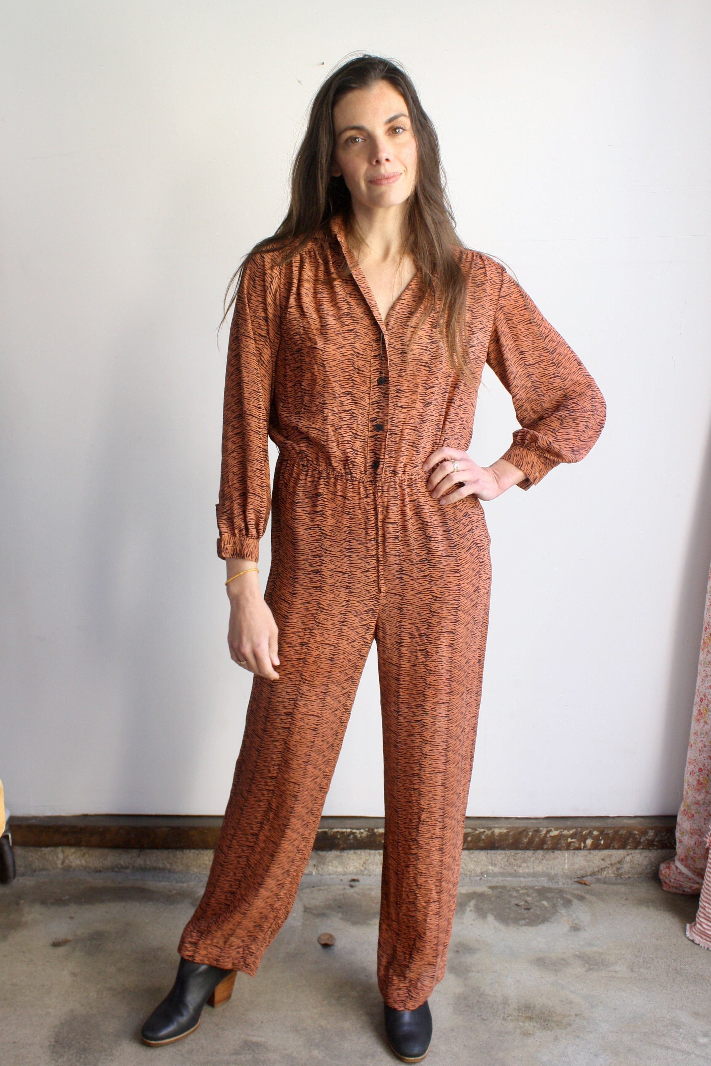 Tiger Stripe Jumpsuit