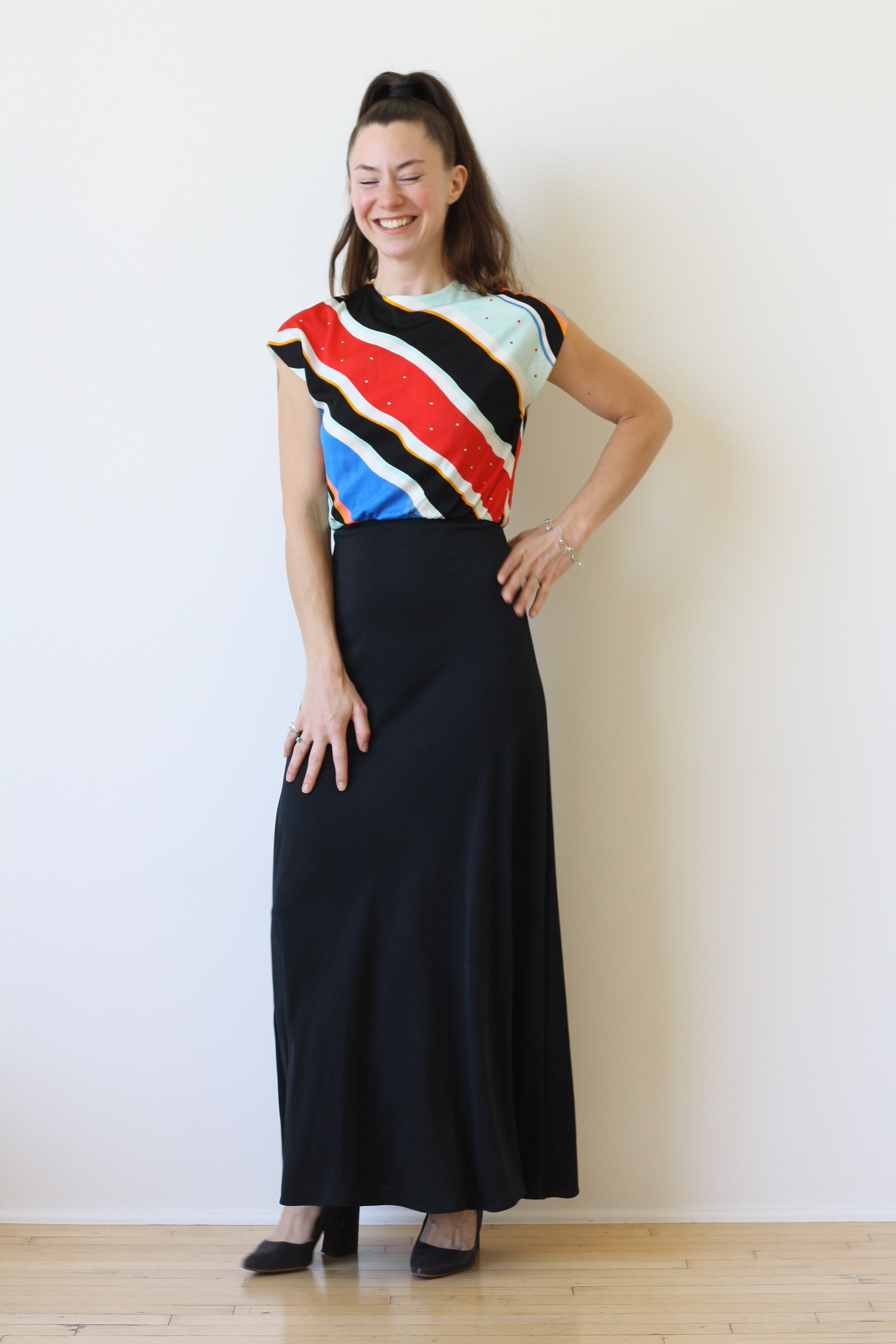 70s Jersey Gown