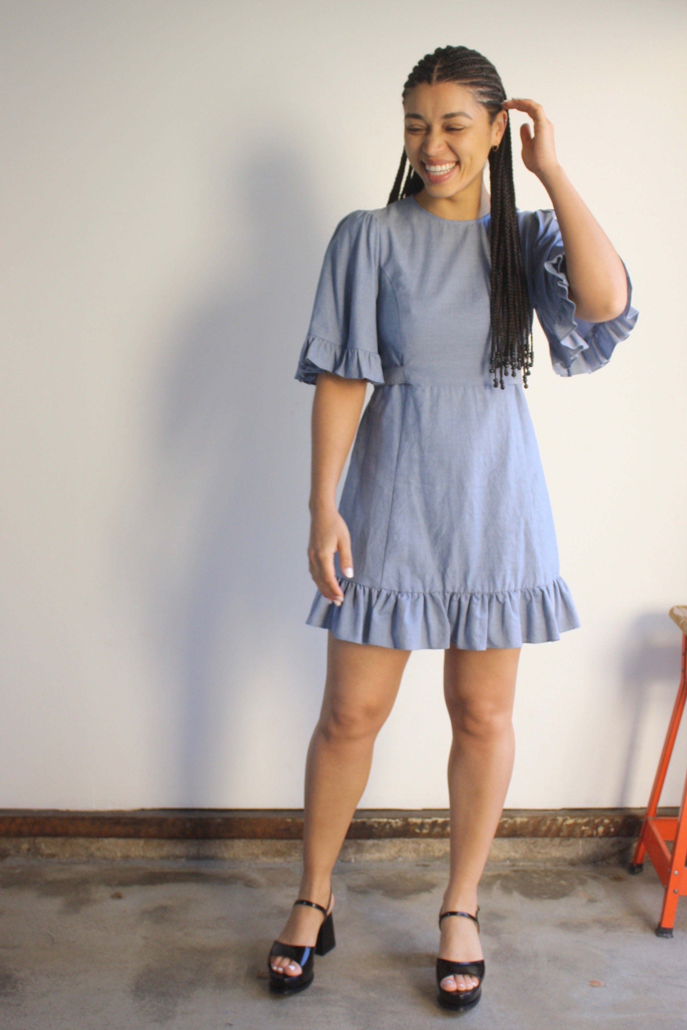 SAMPLE Beverly Mini - Chambray