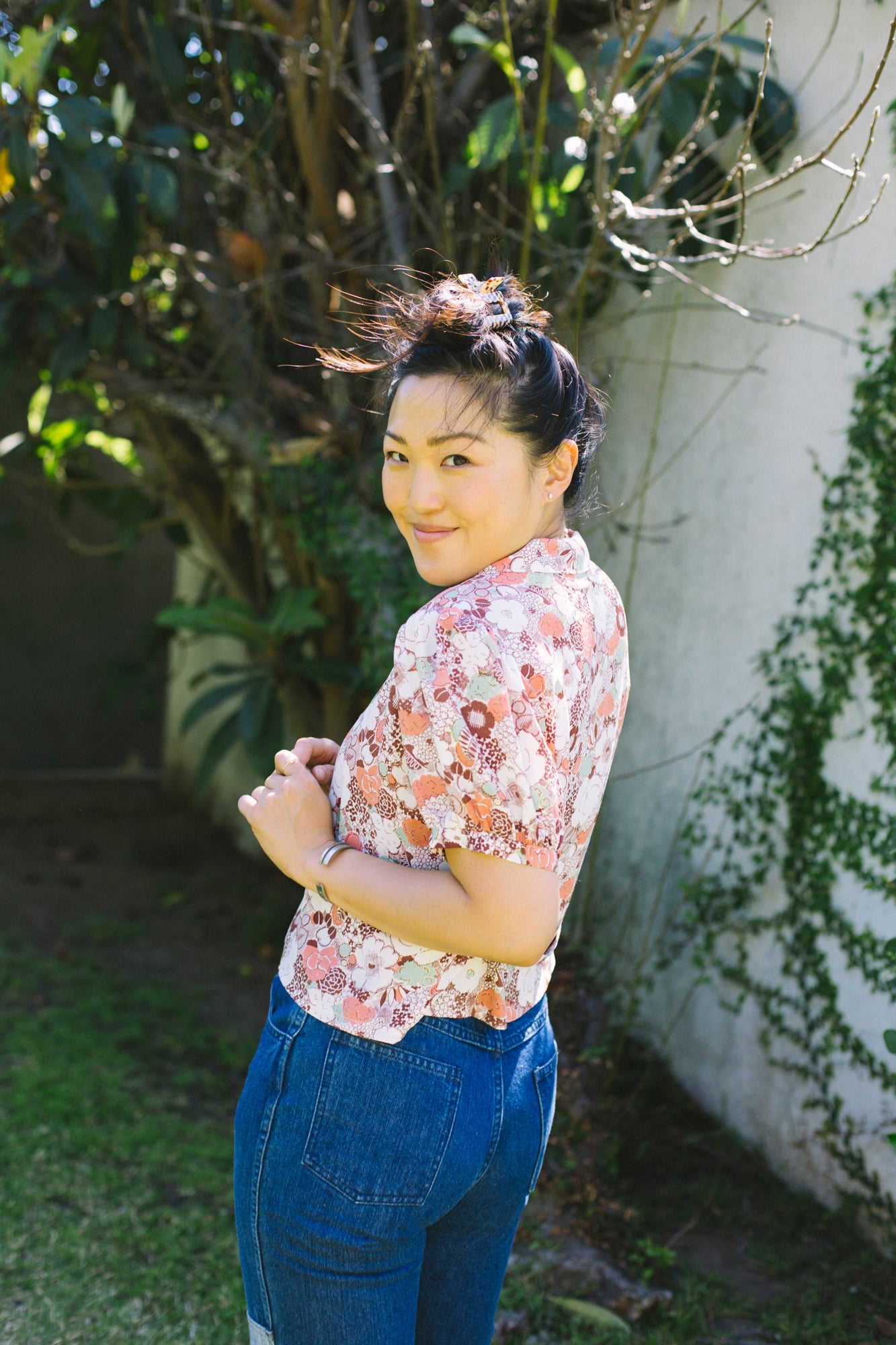 Harlow Blouse - Terracotta Rose